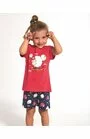 Pijama fete 1-8 ani, 100% bumbac, Cornette G787-072