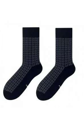 Sosete bumbac pentru barbati, model Modern - More S051B073 negru