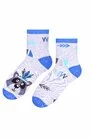 Sosete bumbac pentru dama - Steven S099-589D gri melange