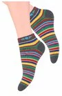 Sosete scurte dama, colectia folk - Steven S116-003 multicolor