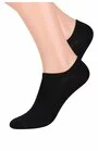 Sosete scurte, unisex, marimi 35-46 - Steven S007-N, negru