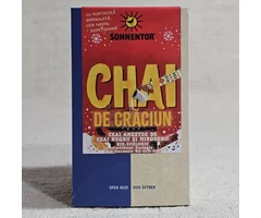 Amestec de ceai negru și mirodenii Chai de Crăciun ECO 32.4g 18 plicuri