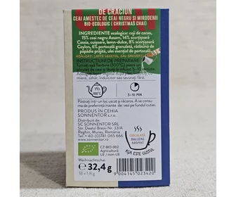 Amestec de ceai negru și mirodenii Chai de Crăciun ECO 32.4g 18 plicuri picture - 2