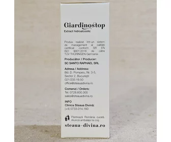 Extract hidroalcoolic Giardinostop 50ml picture - 4