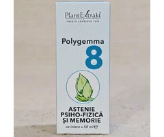 Polygemma 8 astenie psiho-fizică și memorie 50ml