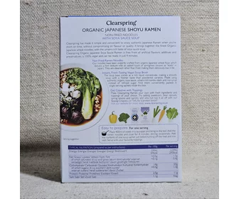 Ramen cu supă din sos de soia ECO 210g picture - 2