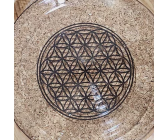 TC Carafă cu floarea vieții 5L + set 7 pahare cu chakre picture - 6