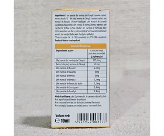 Ulei ozonat de cânepă cu CBD Medozone Antistress CBD 10ml picture - 2
