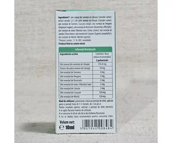 Ulei ozonat de cânepă Medozone Parodont 10ml picture - 3