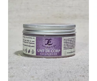 Unt de corp cu lavandă 100g picture - 2