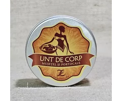 Unt de corp cu mușețel și portocale 100g