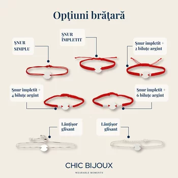 Ezüst Keresztelő Érme Karkötő állítható zsinórral