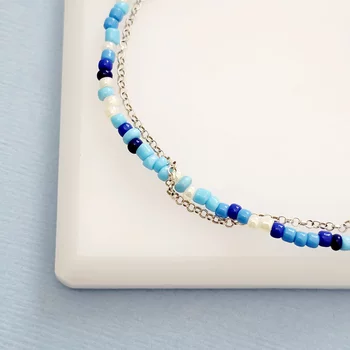 Bokalánc – Kagyló és Ásványok  – 925 Sterling Ezüst – Egyedi méret
