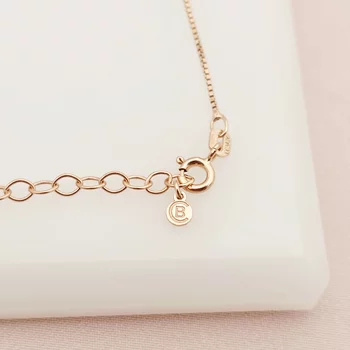 Életfa Nyaklánc - Személyre Szabott Nevekkel -  18K Rozé Aranyozott 925 Sterling Ezüst - Körkapocs