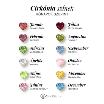 Ígéret Gyűrű – Szív alakú Cirkónia Kristály és Név – 18K Sárga Aranyozott 925 Sterling Ezüst