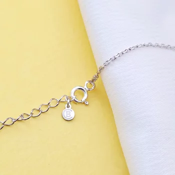 Neves Nyaklánc - 925 Sterling Ezüst Név - Körkapocs