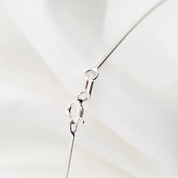 Fix nyaklánc – Személyre szabható kezdőbetűs medál Swarovski kristállyal – 925-ös ezüst