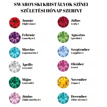 Személyre szabott gyűrű 3 névvel - Ezüst 925, Swarovski kristályok