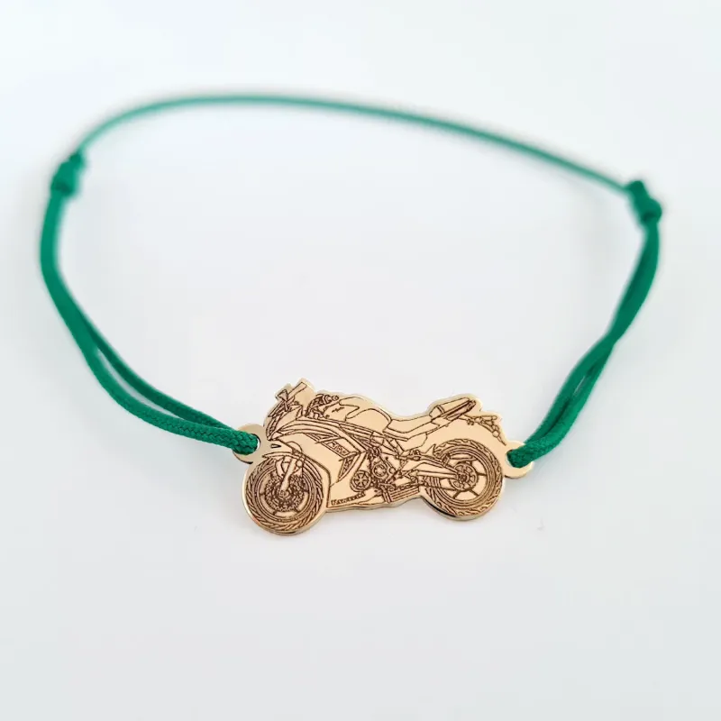 14K Kawasaki Karkötő állítható zsinórral