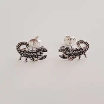 Skorpió Fülbevaló - 925 Sterling Ezüst - Stekkeres