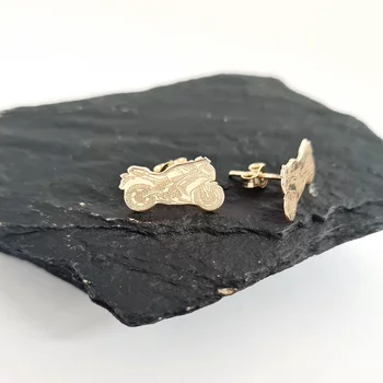 14K Kawasaki Fülbevaló