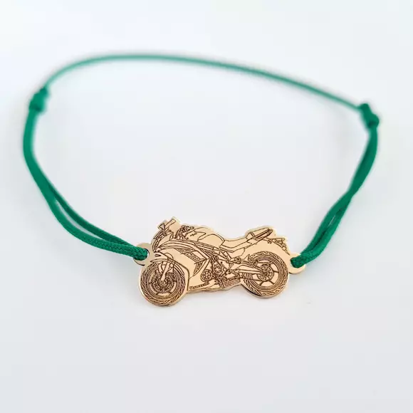 14K Kawasaki Karkötő állítható zsinórral