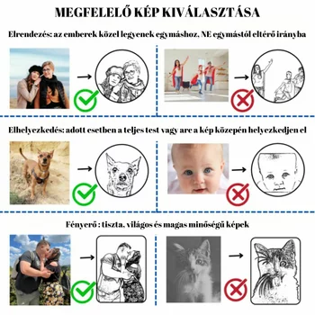 Ezüst Megörökített Emlék Nyaklánc - 20mm