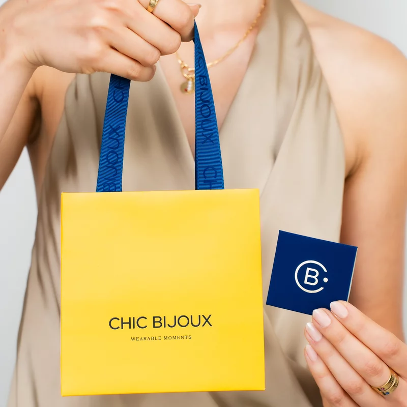 1 x Pungă Cadou + 1 x Lavetă Curățare - Chic Bijoux - GRATUIT picture - 1