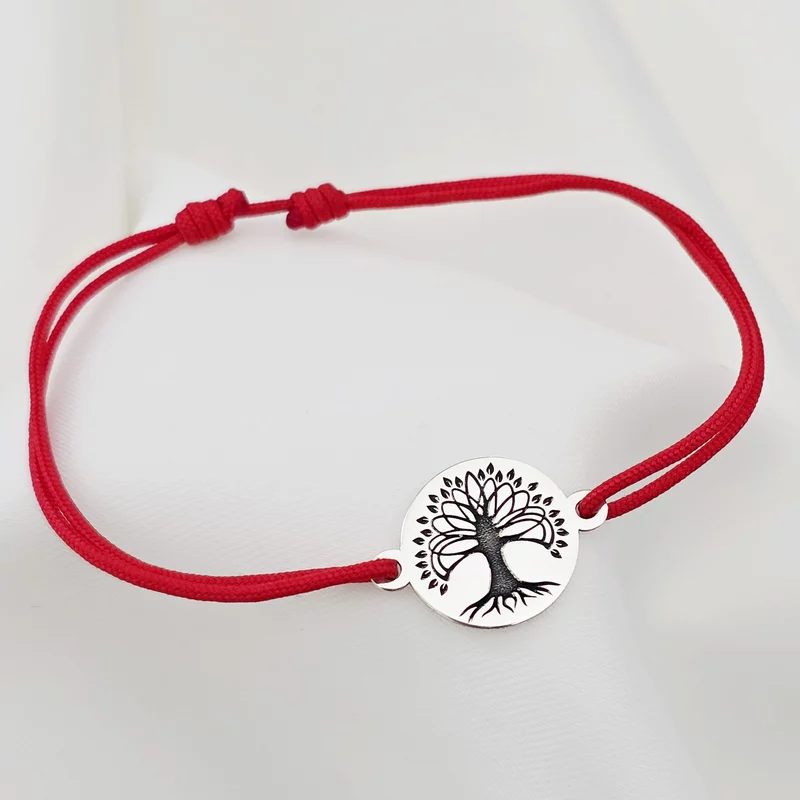 Bratara Copacul Vietii - Argint 925 - snur reglabil picture - 3