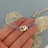 Bratara Elefant - Aur Galben 14K - Snur reglabil, diverse culori