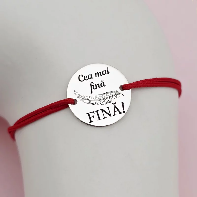 Bratara Fina - Cea mai fina - Argint 925 - Snur reglabil picture - 2