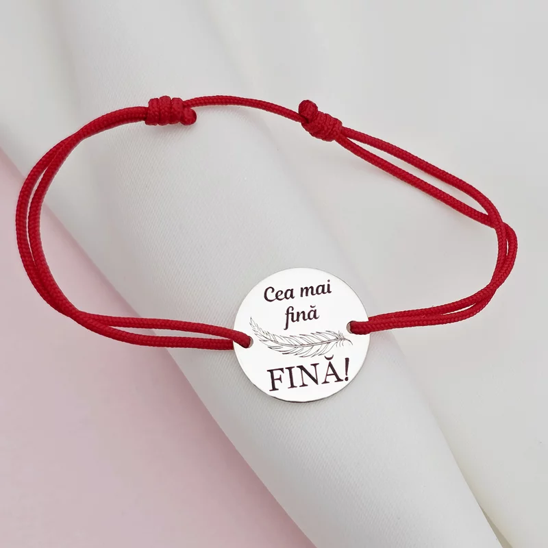 Bratara Fina - Cea mai fina - Argint 925 - Snur reglabil picture - 3