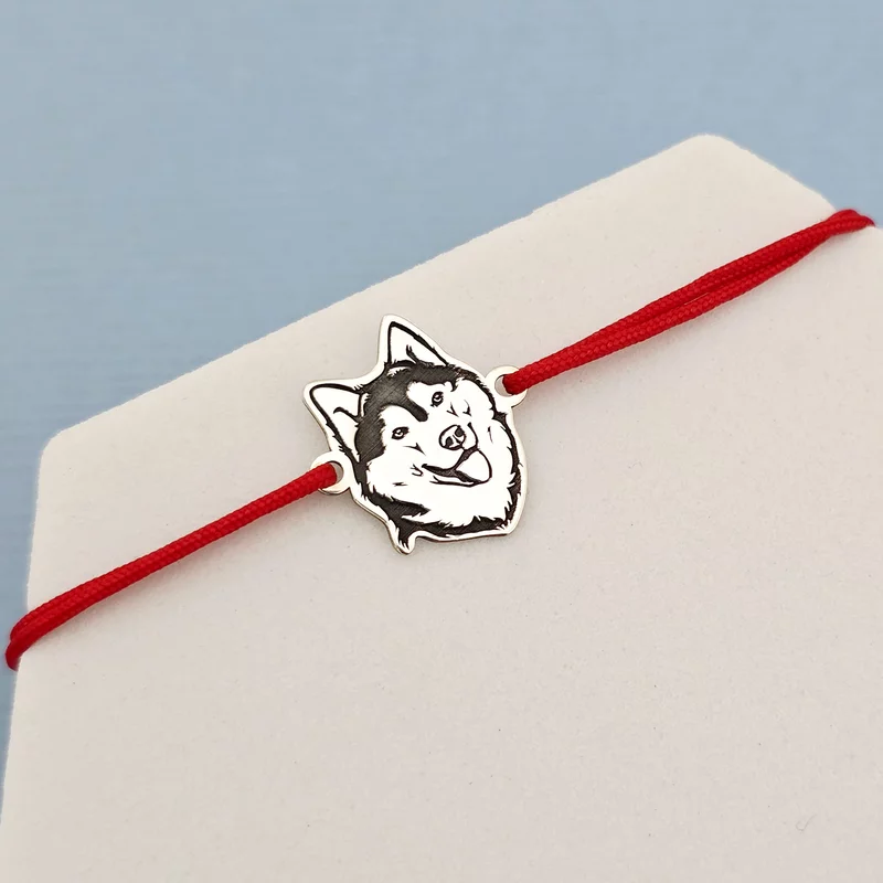 Bratara Husky - Argint 925, snur picture - 3