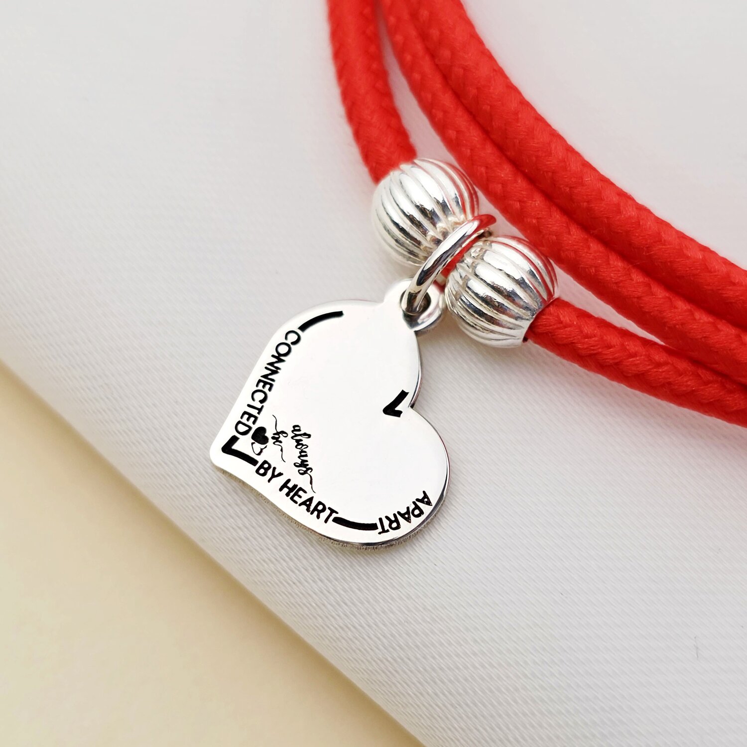 Bratara Magnetica cu Charm Inima - Sisters Love - Argint 925