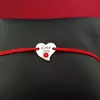 Bratara Inima - Argint 925 - cristal Swarovski - snur reglabil
