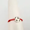 Bratara Minge Fotbal - Argint 925, snur reglabil