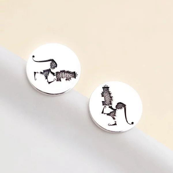 Cercei Craciun - Ajutorul Mosului - Argint 925