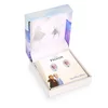 Cercei Disney cu poza color Frozen Elsa - Argint 925 si Cristale