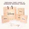 Cercei Disney Minnie Mouse - Otel Medical Inoxidabil Auriu si Cristale Roz