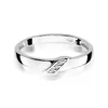 Inel colectia Luxury Aur Galben/Alb 14K cu Diamant 0.02ct