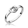 Inel colectia Luxury Aur Galben/Alb 14K cu Diamant 0.02ct
