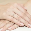 Inel colectia Luxury Aur Galben/Alb 14K cu Diamant 0.03ct