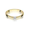 Inel colectia Luxury Aur Galben/Alb 14K cu Diamant 0.03ct