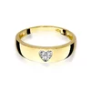 Inel colectia Luxury Aur Galben/Alb 14K cu Diamant 0.03ct