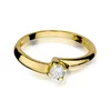 Inel colectia Luxury Aur Galben/Alb 14K cu Diamant 0.20ct