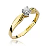 Inel colectia Luxury Aur Galben/Alb 14K cu Diamant 0.24ct