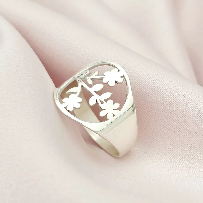 Inel Ramura naturii - Argint 925 picture - 2