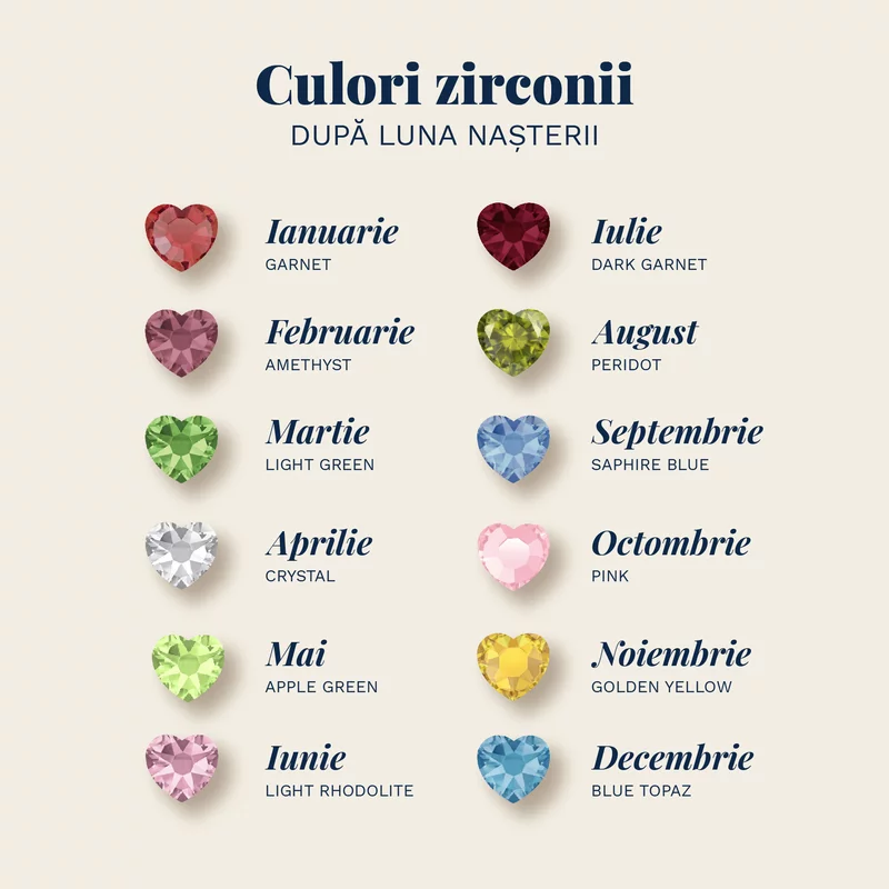 Lantisor infinit decorat cu Zirconii albe si colorate - Argint 925 placat cu Aur Galben 18K picture - 4