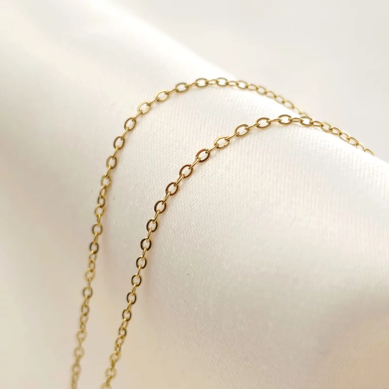 Lantisor Linea – Placuta personalizata - Otel Inoxidabil 316L picture - 3