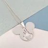 Lantisor lung cu pandantiv Mickey Mouse - Argint 925